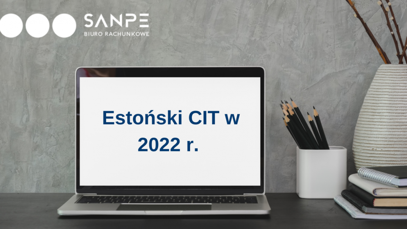 Estoński CIT w 2022 r.